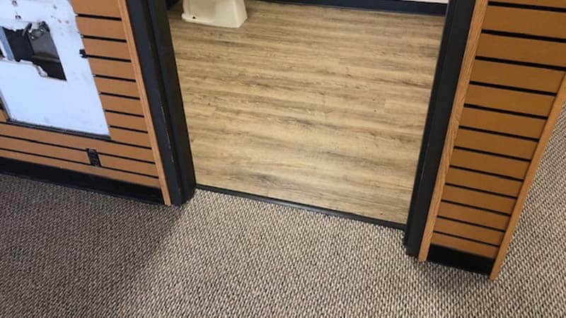 After-carpet & hardwood floor