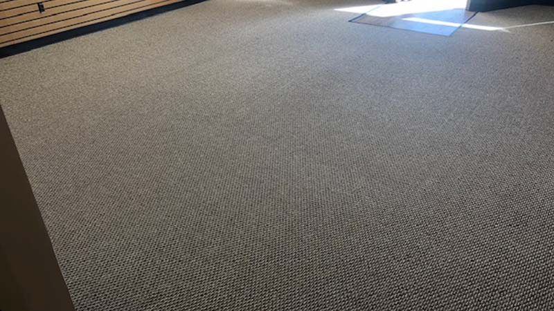 After-carpet install